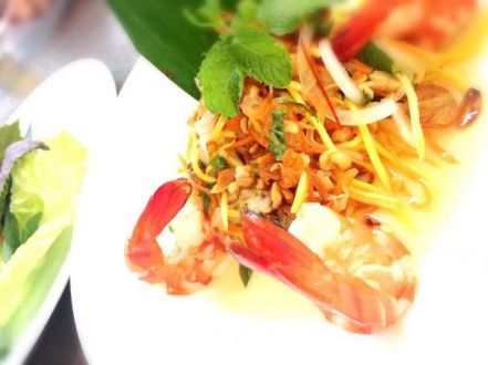 今日の1コマは「パパイヤサラダ」