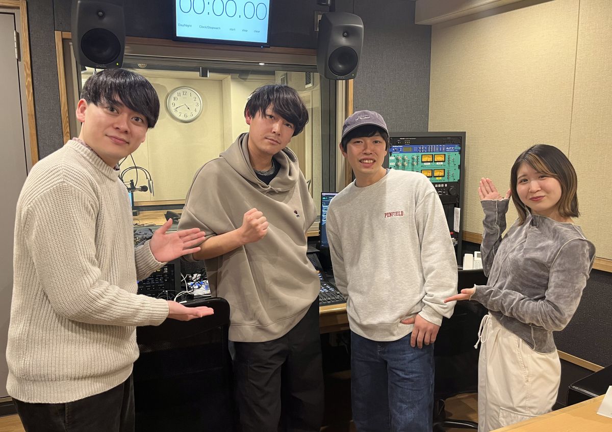  2024年3月18日(月)第51回放送。 今週はらじるーむ3組目のゲストをお迎えします！ PororocaのGt.Voの北原魁人さんと Gt井上広大さん