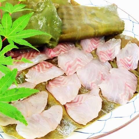 富山県氷見市発！『季節の旬の魚の昆布〆』