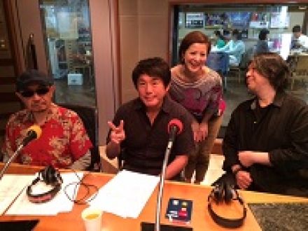 今日のゲストはSING LIKE TALKINGの皆さん♪