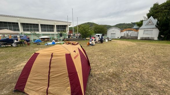 第110回「小学校のグラウンドでキャンプ？！」2024.5.7OA