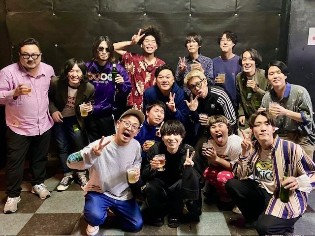 笑いと音楽が一堂に会する、素敵なイベントの終演後…