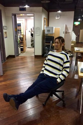 2017年10月12日（木）今日のテーマは「しゃかりき」