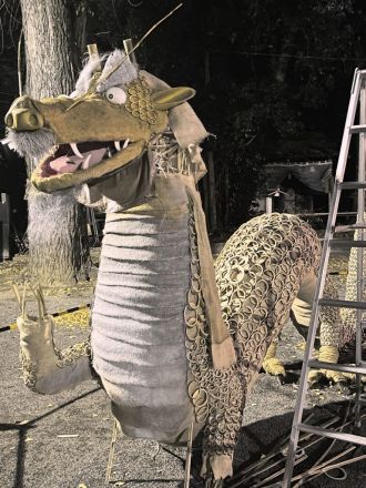 お宝ファイルNO.108　大宮神社の干支飾り