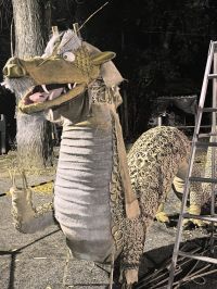 お宝ファイルNO.108　大宮神社の干支飾り