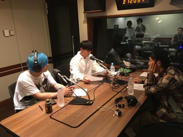 収録スタジオにて