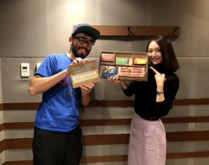 11月21日（水）段ボールアーティストの島津さん