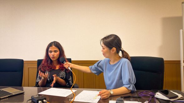 インド出身でイギリス留学後日本へ！特命副学長アシュミさんパート１！