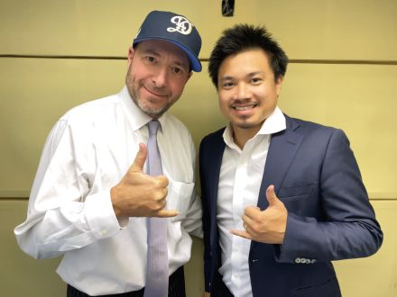 ジェイミー・ローゼンワルドさん（ダルトンインベストメンツ最高投資責任者）が「ドジャース」の帽子をかぶっている理由・・・