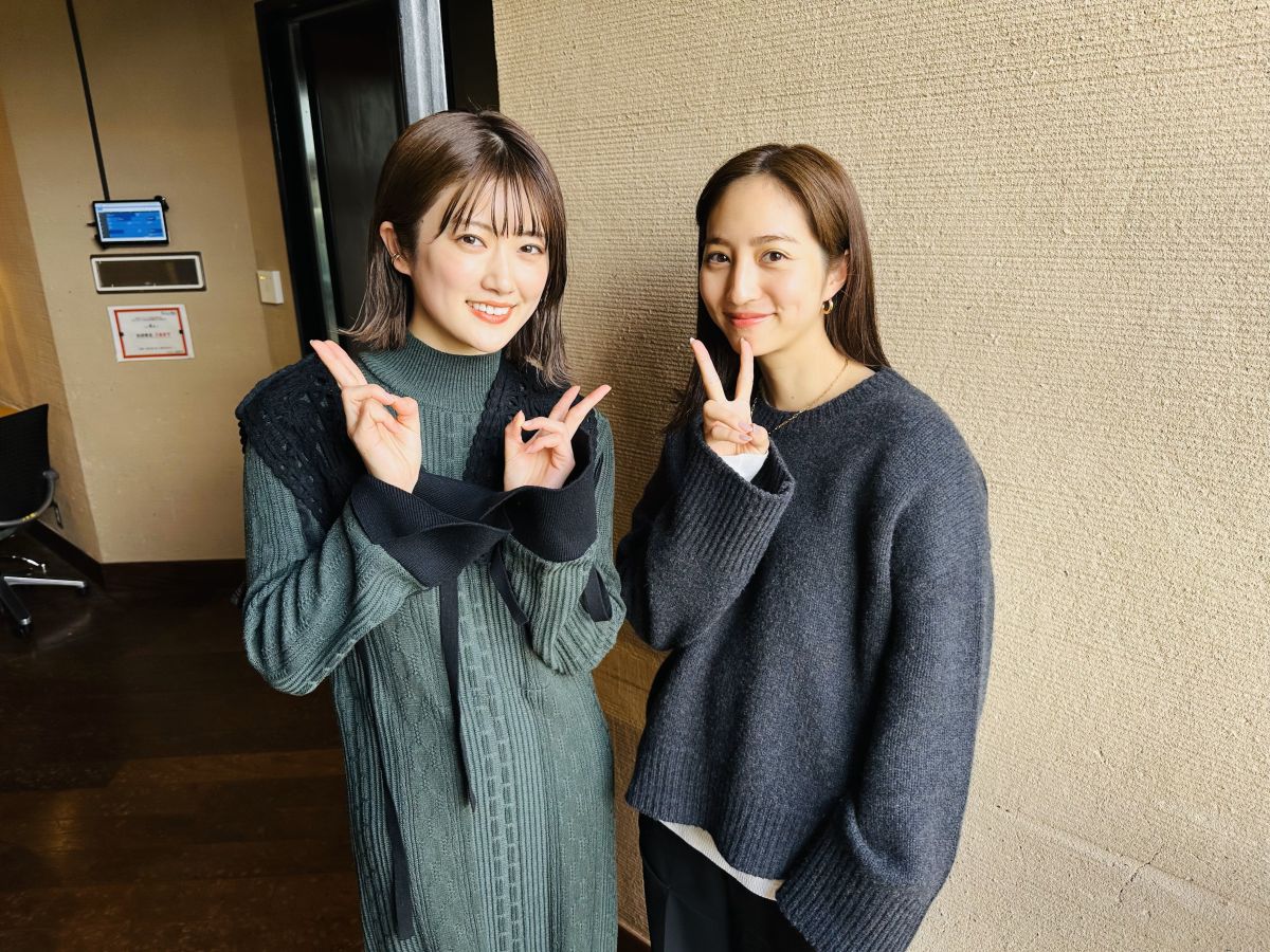 モデル 堀田茜さんと、元乃木坂46 樋口日奈さんの話を盗み聞き・・・はじめましてのふたりのトーク♪