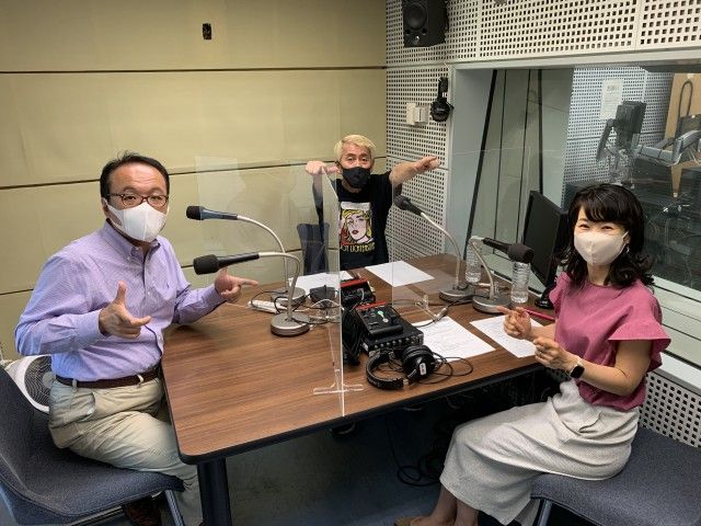 トンネル探究家の花田欣也さん、いらっしゃ～い！