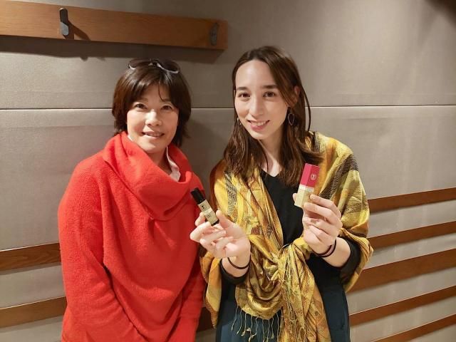 今日のゲストは、、、コスメブランド「ニールズヤード レメディーズ」、杉山佐枝さん！