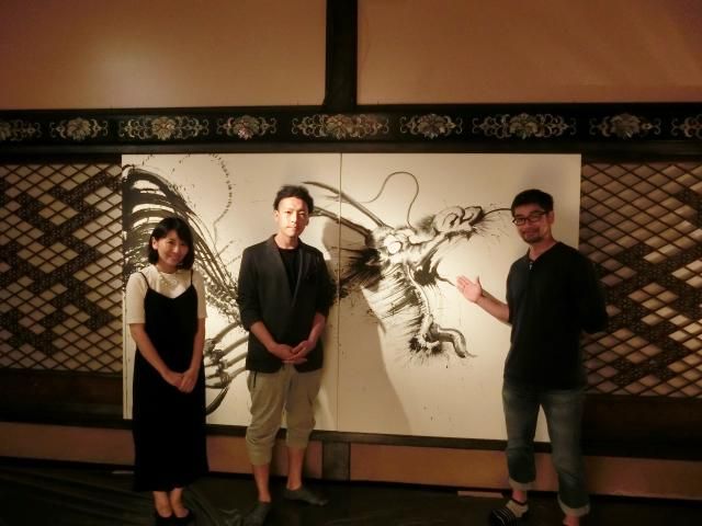 27日（水）、28日（木）のゲストは、水墨アーティスト　西元祐貴さん☆