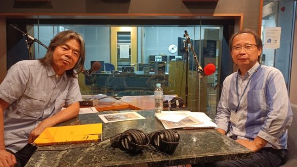 木曜日の常連客・日比野克彦さんと、キュレーター・北沢永志さんの話を盗み聞き・・・深夜のグラフィックデザイントーク