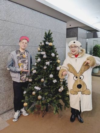 サチリンサンタが良い子の元へ！