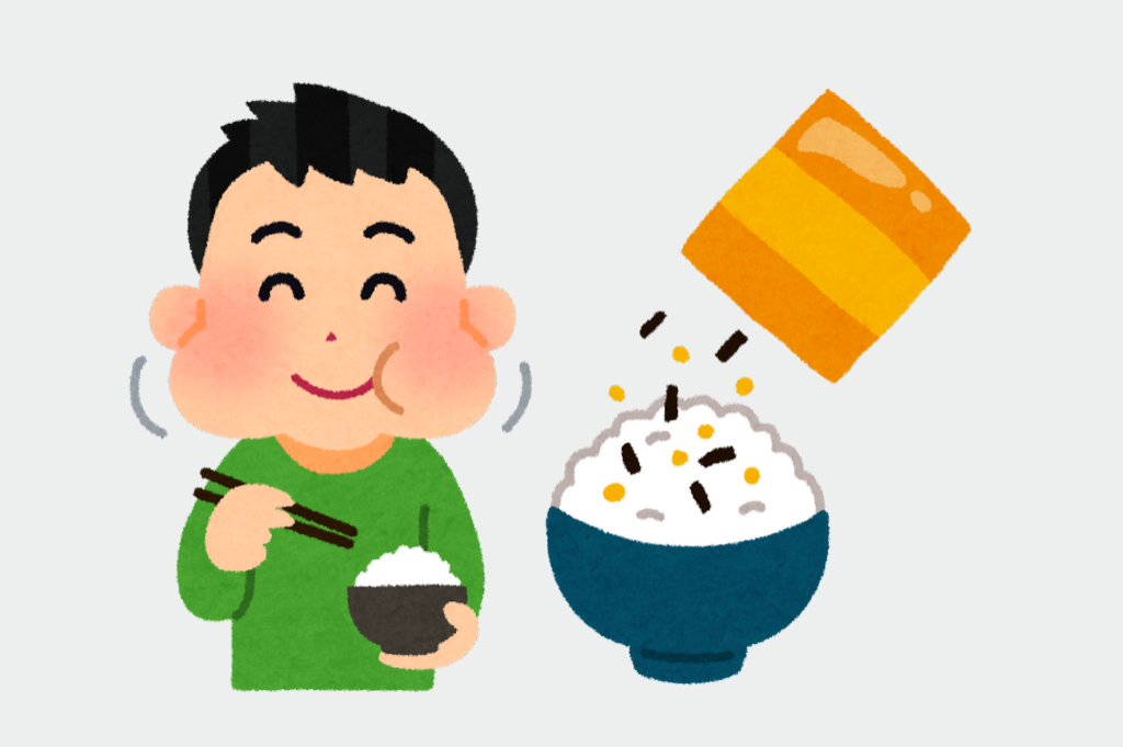 「ふりかけ発祥の地」