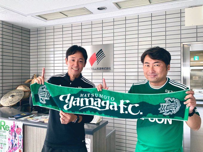 松本山雅FC レディースU-15 小林陽介 監督がスタジオに登場！