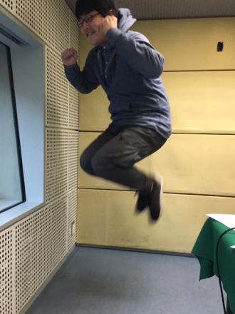 2016年3月1日（火）～水たまりにジャンプする～