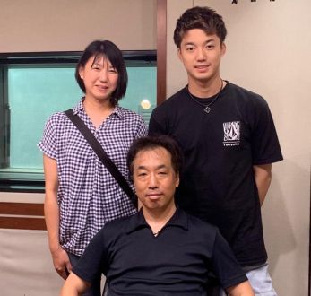 8月のアスリートママは車椅子バスケットボール・高松義伸選手のお父様、邦孔さんです 