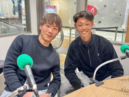 MF22 文 仁柱 選手、FW17 長井結矢 選手 【１週目】　