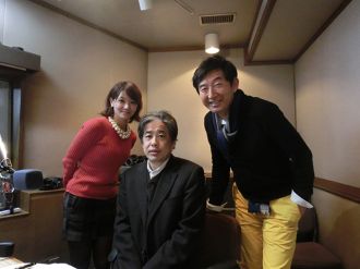 スポーツジャーナリスト二宮清純さんをお迎えして。