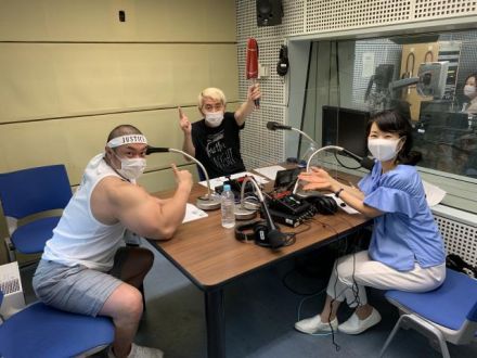 筋トレマニアのジャスティス岩倉さん、いらっしゃ～い！