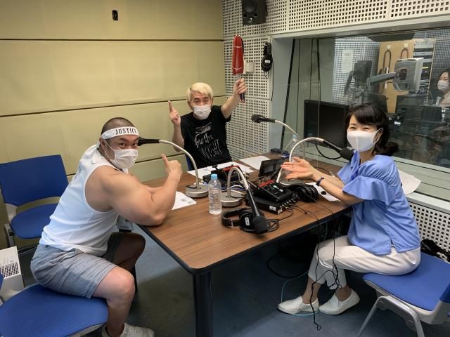 筋トレマニアのジャスティス岩倉さん、いらっしゃ～い！