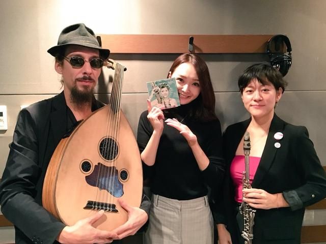 サックス奏者の仲野麻紀さんと、 ウード奏者のヤン・ピタールさんをお迎えしました！