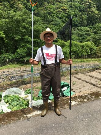 6/22（金）徳島県那賀町で、ドローンを使った町おこしに取り組む喜多幸治さん（一般社団法人「地域おこしドローン社」代表）⑤