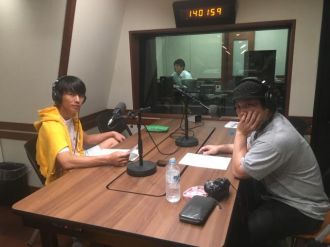 収録スタジオにて