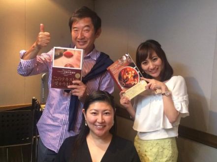 ソムリエールの杉山明日香さんをお迎えして。