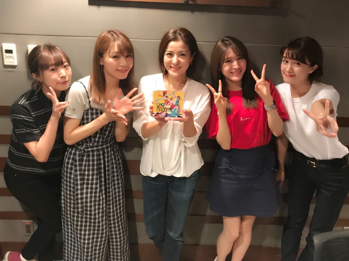 2017/8/24（木）【Ciao Bella Cinquetti（チャオ ベッラ チンクエッティ）】