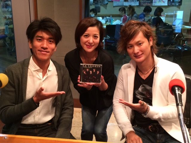 今日のゲストはLE VELVETSから、佐賀龍彦さんと日野真一郎さん♪