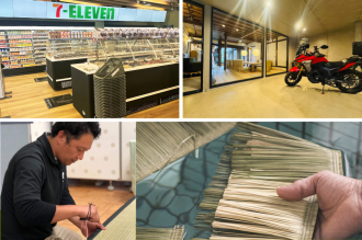 牡蠣養殖のプラスチックパイプが買い物かごに / 「売れない空き家」がライダーたちの秘密基地に / 東京都足立区内の銭湯で開催される「八代イグサ湯」