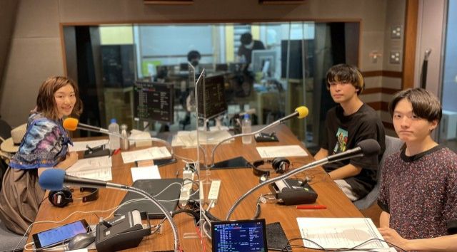 今日のゲスト…YAJICO GIRL 四方颯人さん、吉見和起さん