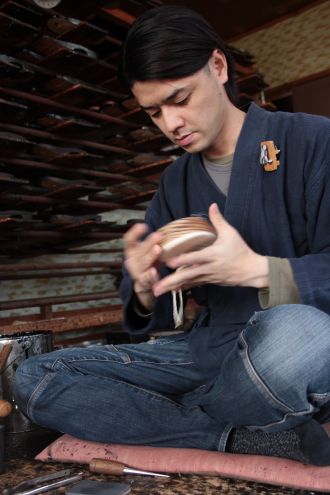 7/26（木）大分県日田市の下駄職人、本野雅幸さん （本野はきもの工業３代目）④