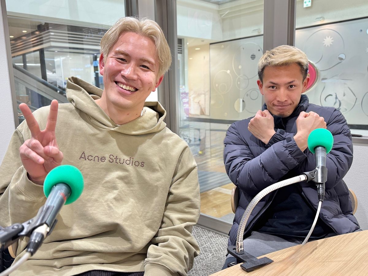 GK1 茂木 秀 選手、FW11 佐々木 快 選手 【１週目】