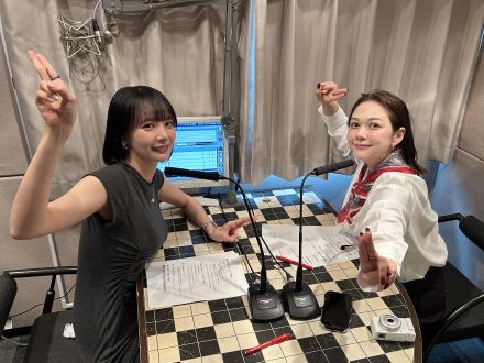 岡田紗佳さんと村重杏奈さんの話を盗み聞き・・・