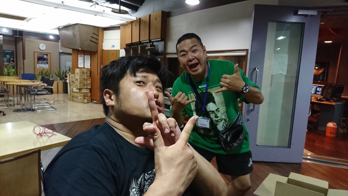 9/15(土)ダイノジのミドダバ！番組終わり、すぐのオフトーク！