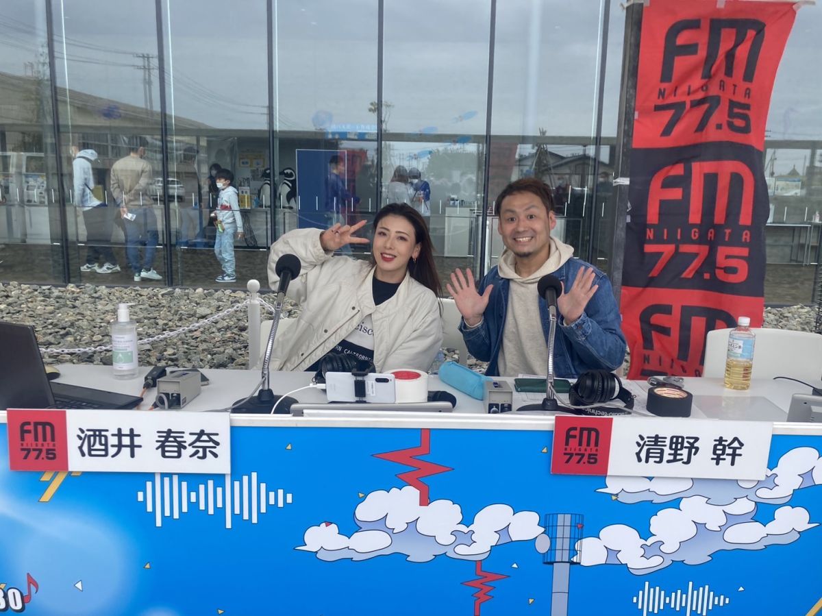 サタナビin上越市アフタートーク　清野幹＆酒井春奈