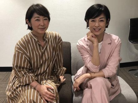 中井美穂さんと鈴木保奈美さんが深夜に仲良し対談！